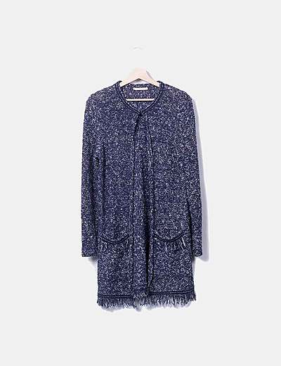 Camaïeu Cardigan blue dot