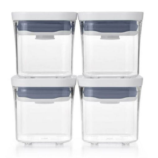 Oxo Good Grips 2.0 Mini Container Set 4 Piece Air Tight Pop 4Pc