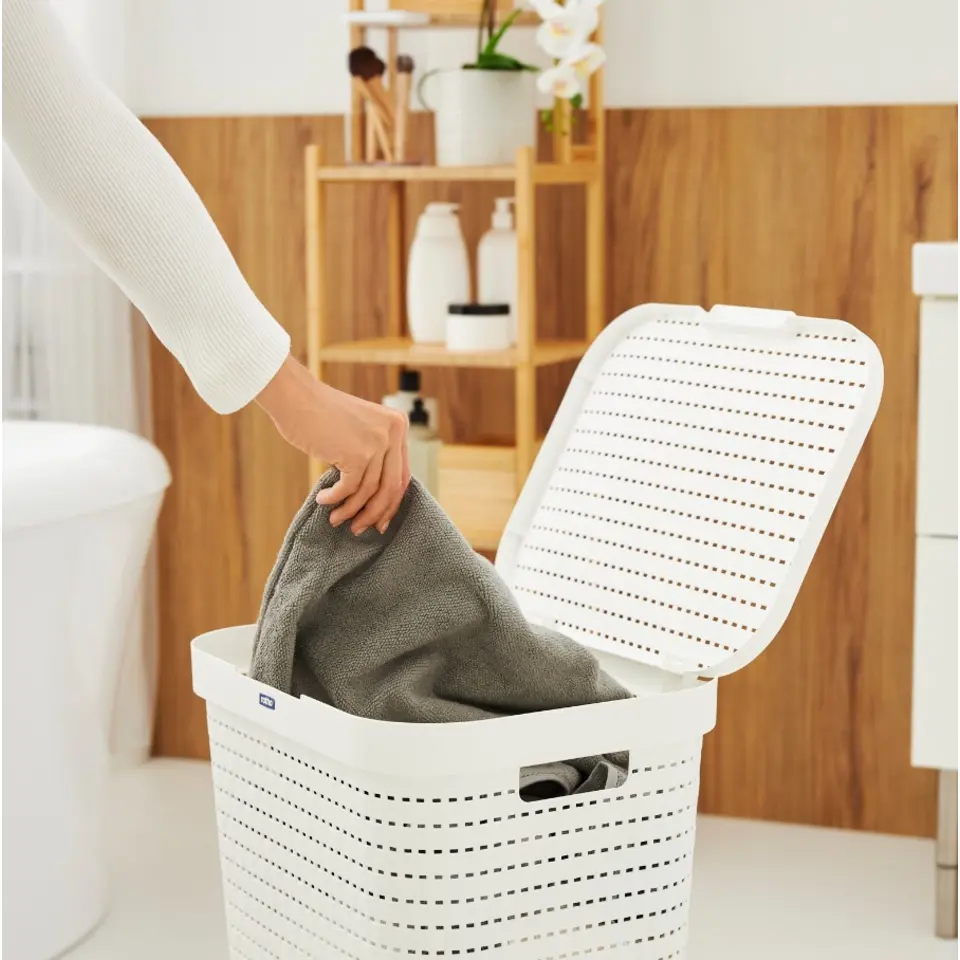 Rotho Wasbox Country 55L - wit