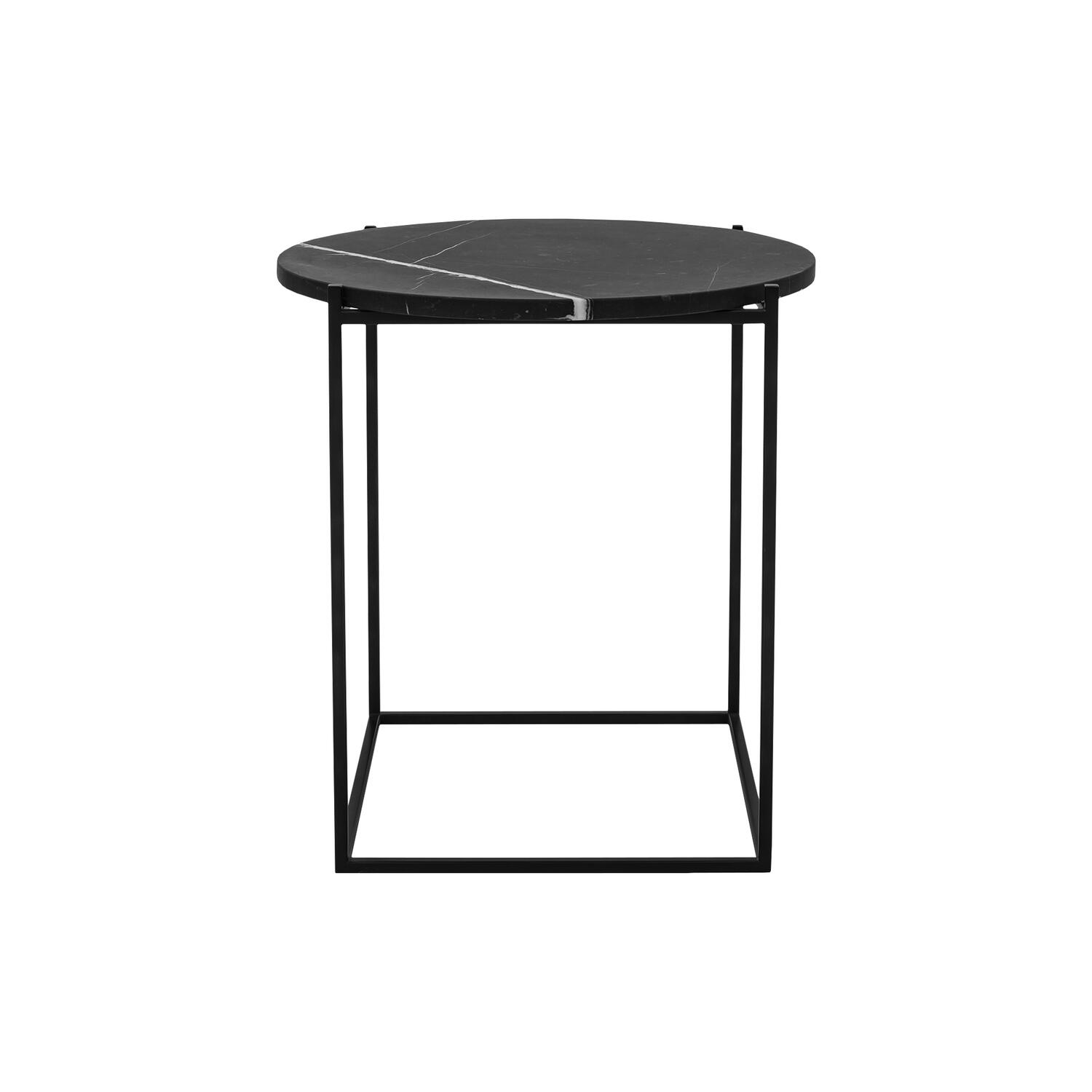 Circle Side Table, black