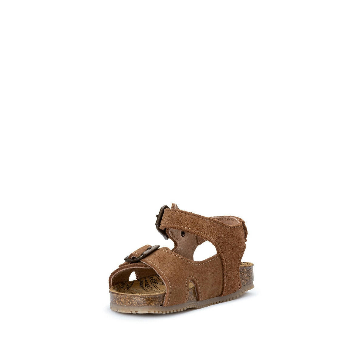 Sandales en cuir à boucle