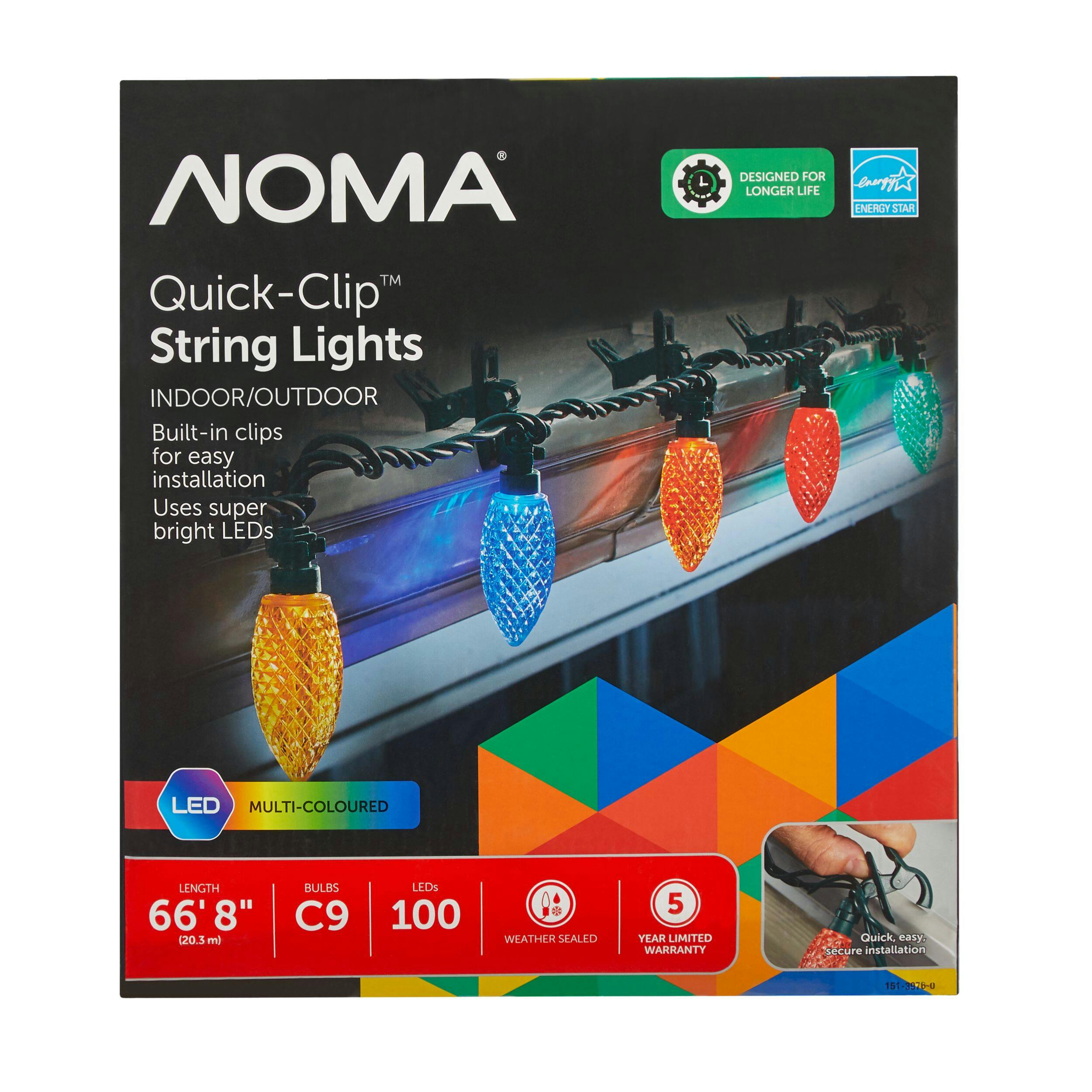 NOMA Quick-Clip 100 C9 LED Lights, ML