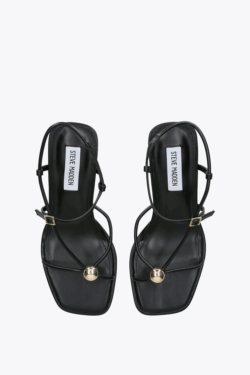 STEVE MADDEN Jackpots Black' Sandals