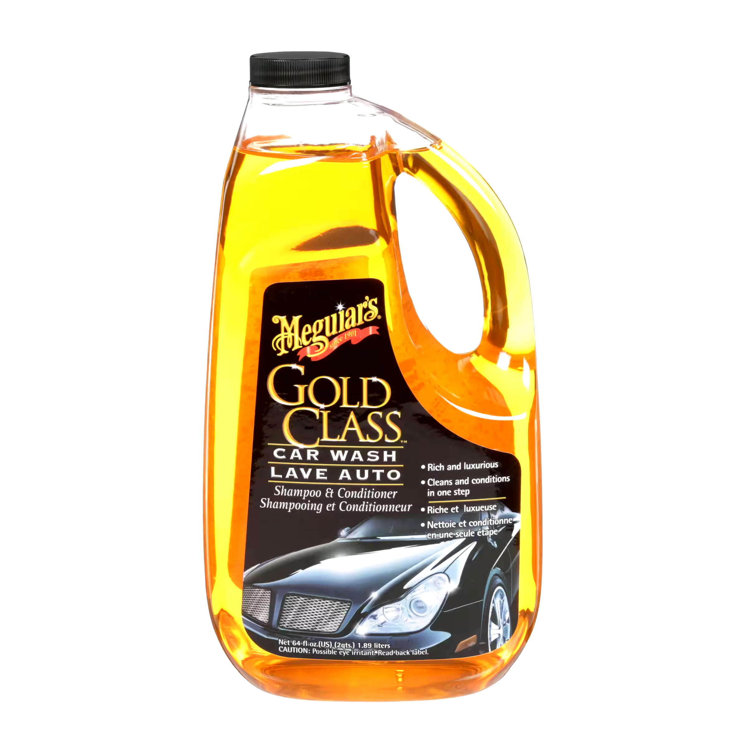 Meguiar's Gold Class Car Wash Shampoo & Conditioner, 1.89-L