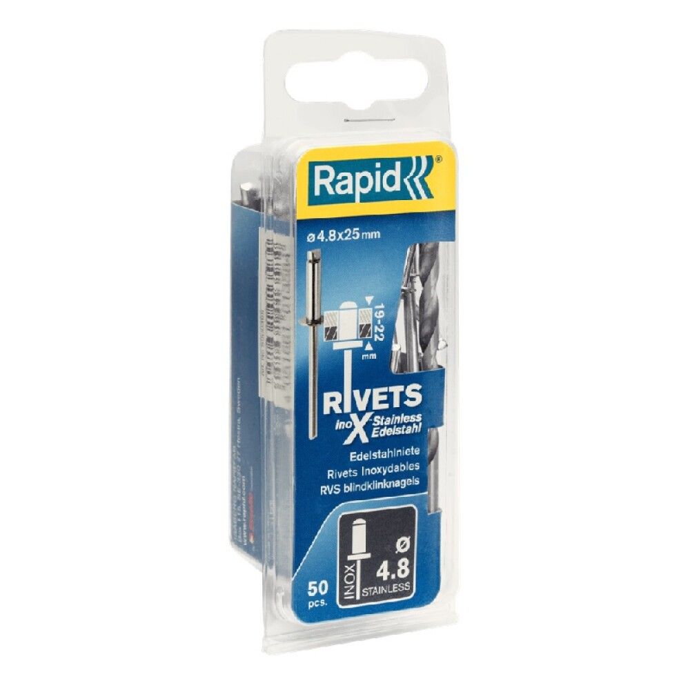 POPNAGLE RAPID Ø4.8X25 MM 50STK/PK