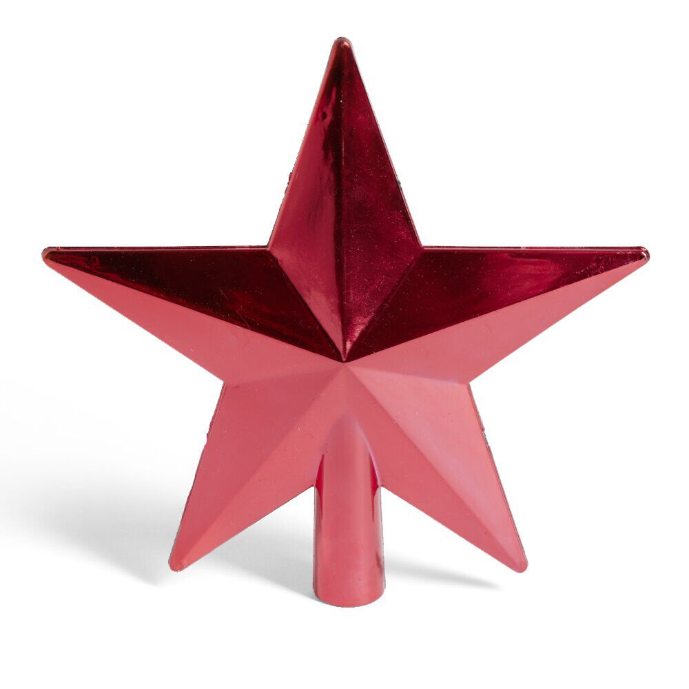 Cimier étoile rouge 20x20cm