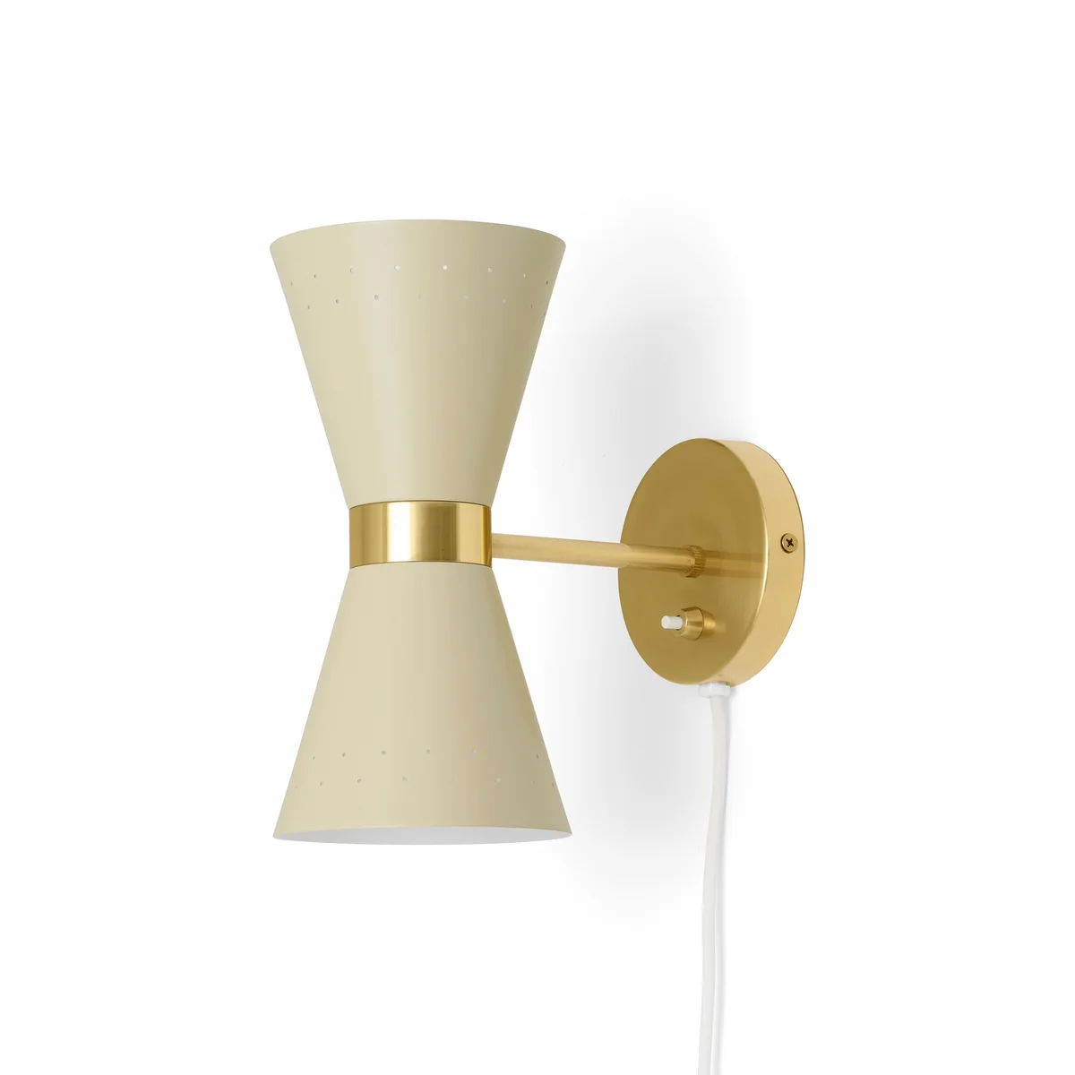 Audo - Collector Wandleuchte, crème