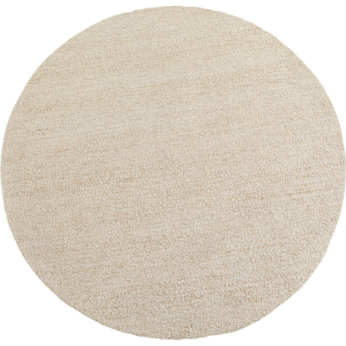 Kare Design Vloerkleed Boucara Ø250cm creme