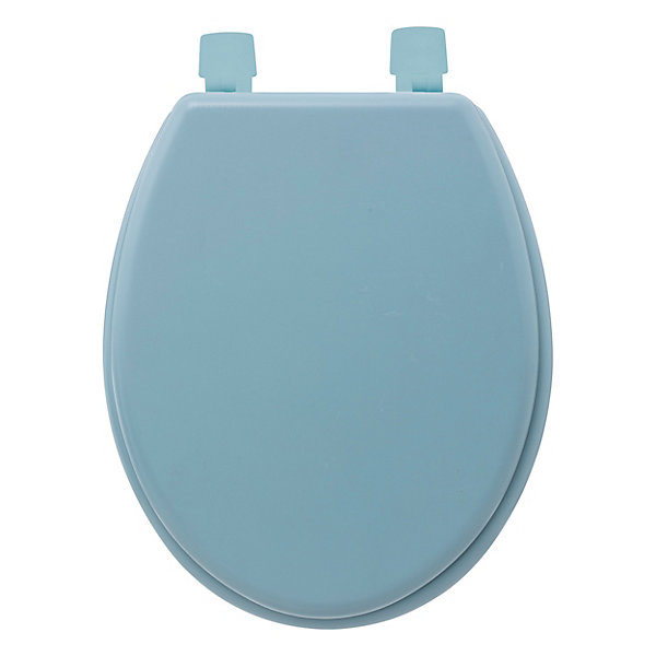 Abattant WC coloris bleu arctique à fermeture standard, 5Five Colors