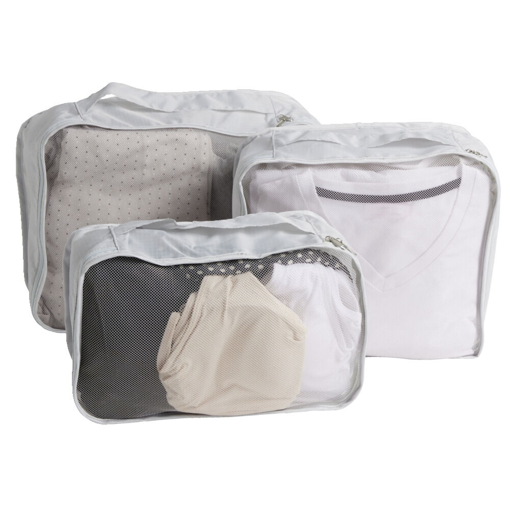 Pochette organisateur de valise 3 tailles assorties S/M/L (2 modèles)