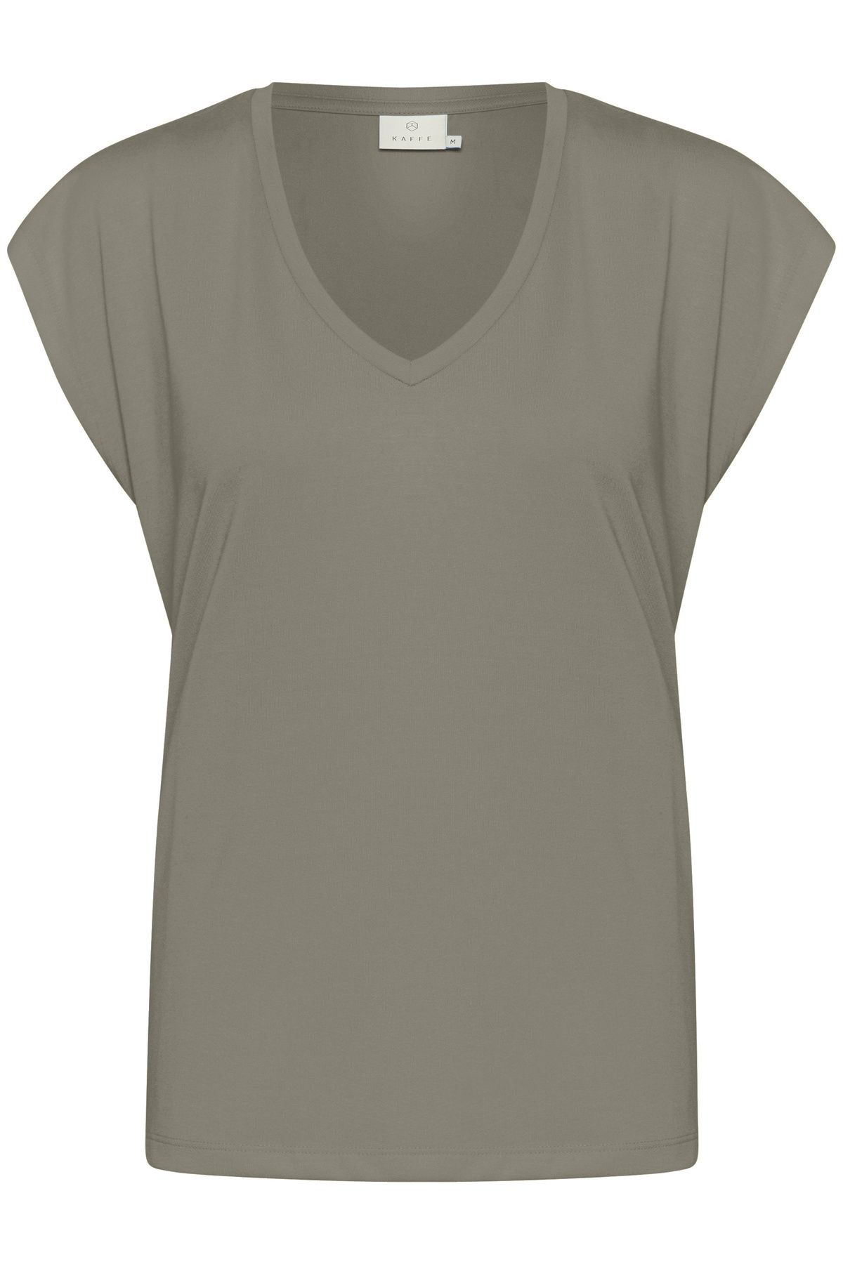 Kaffe Lise V-Neck Short Sleeve T-Shirt
