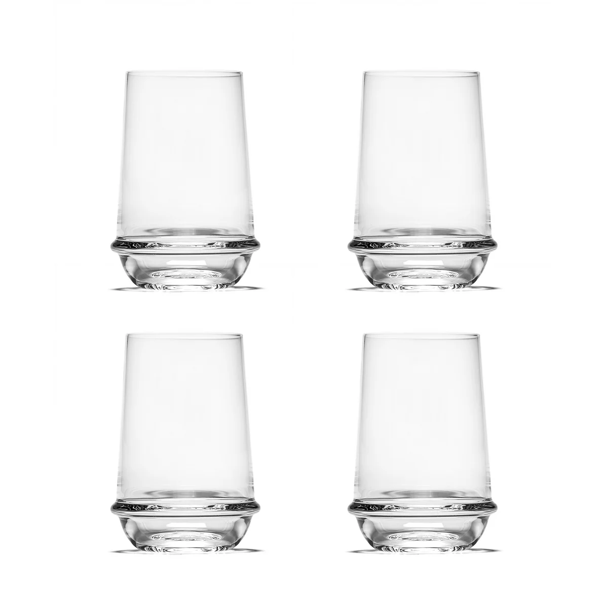 Serax - Dune Trinkglas by Kelly Wearstler, klar (4er-Set)