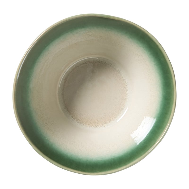 Schaaltje roots middel - donkergroen - &Oslash;15.7x8.2 cm