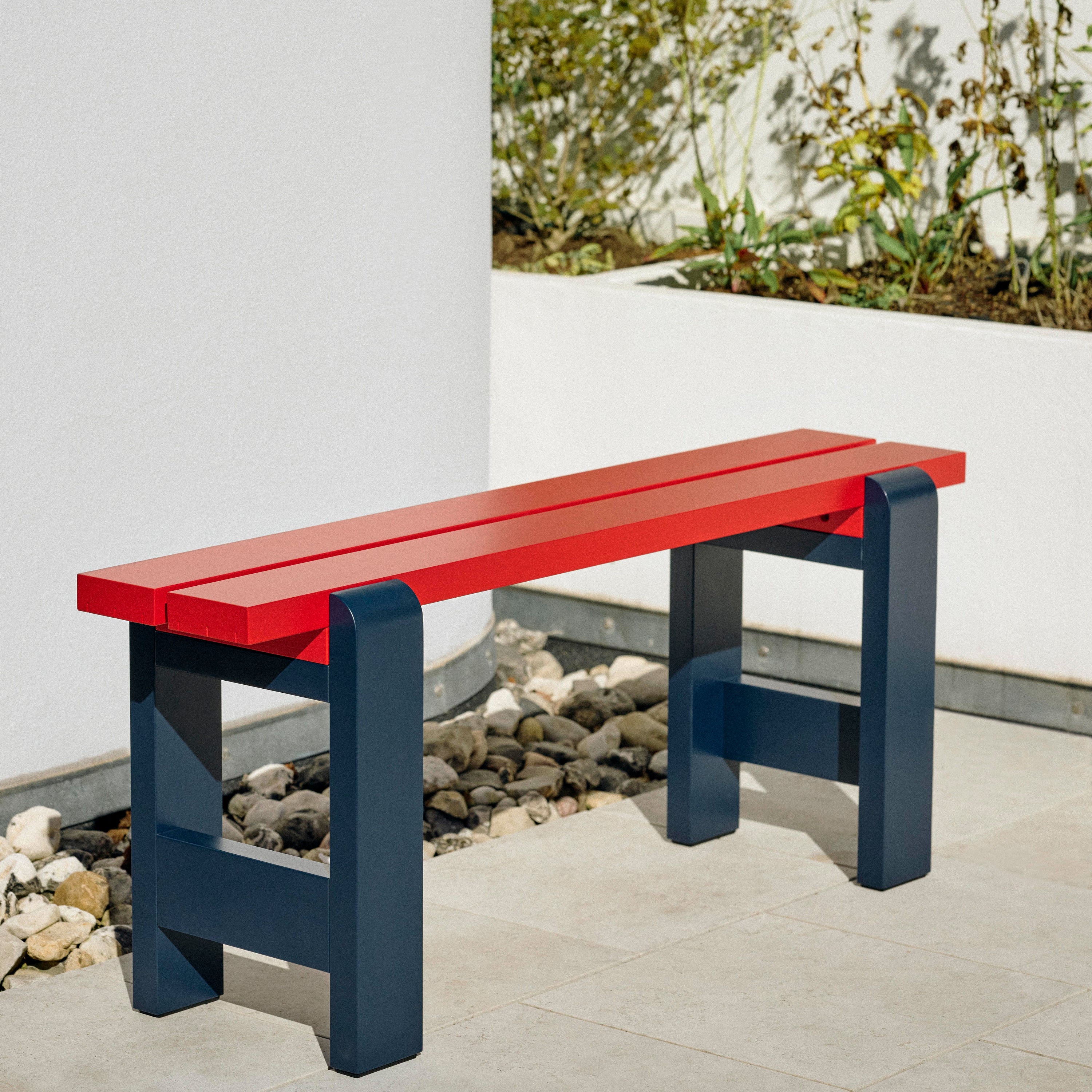 HAY Weekday Bankje B 111 cm - Duo Wine Red