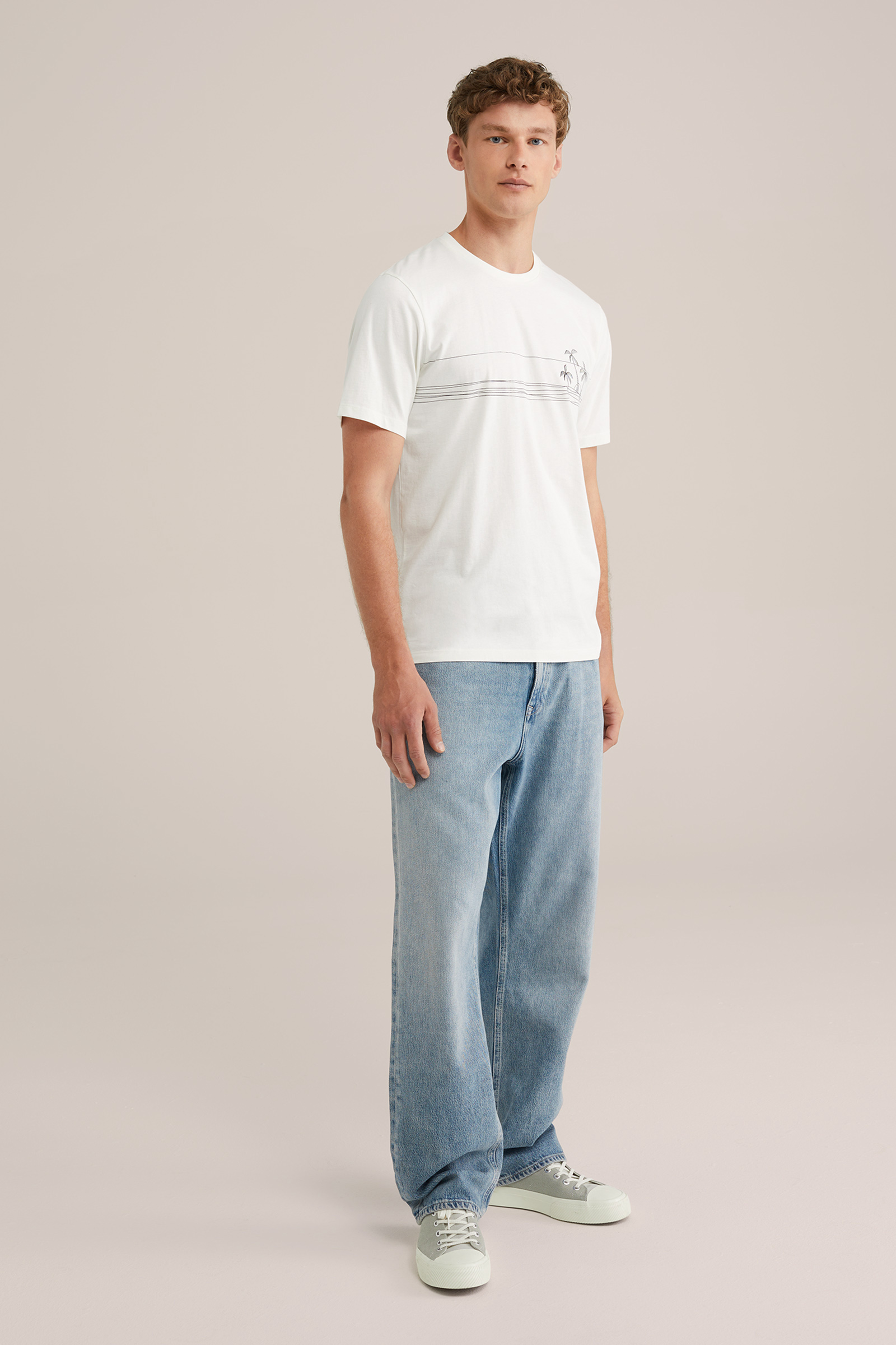 Heren Regular fit T-shirt met print