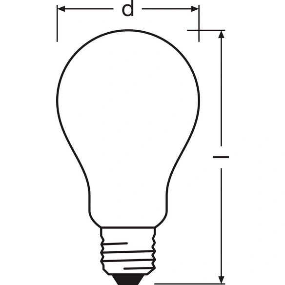 LED-Leuchtmittel »LED Retrofit CLASSIC A«, 17 W, E27, kaltweiß
