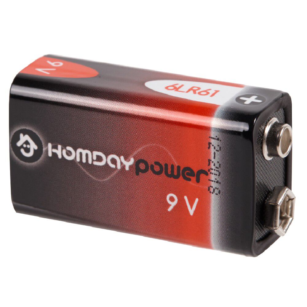 Pile Alcaline Homday Power 6LR61 9V