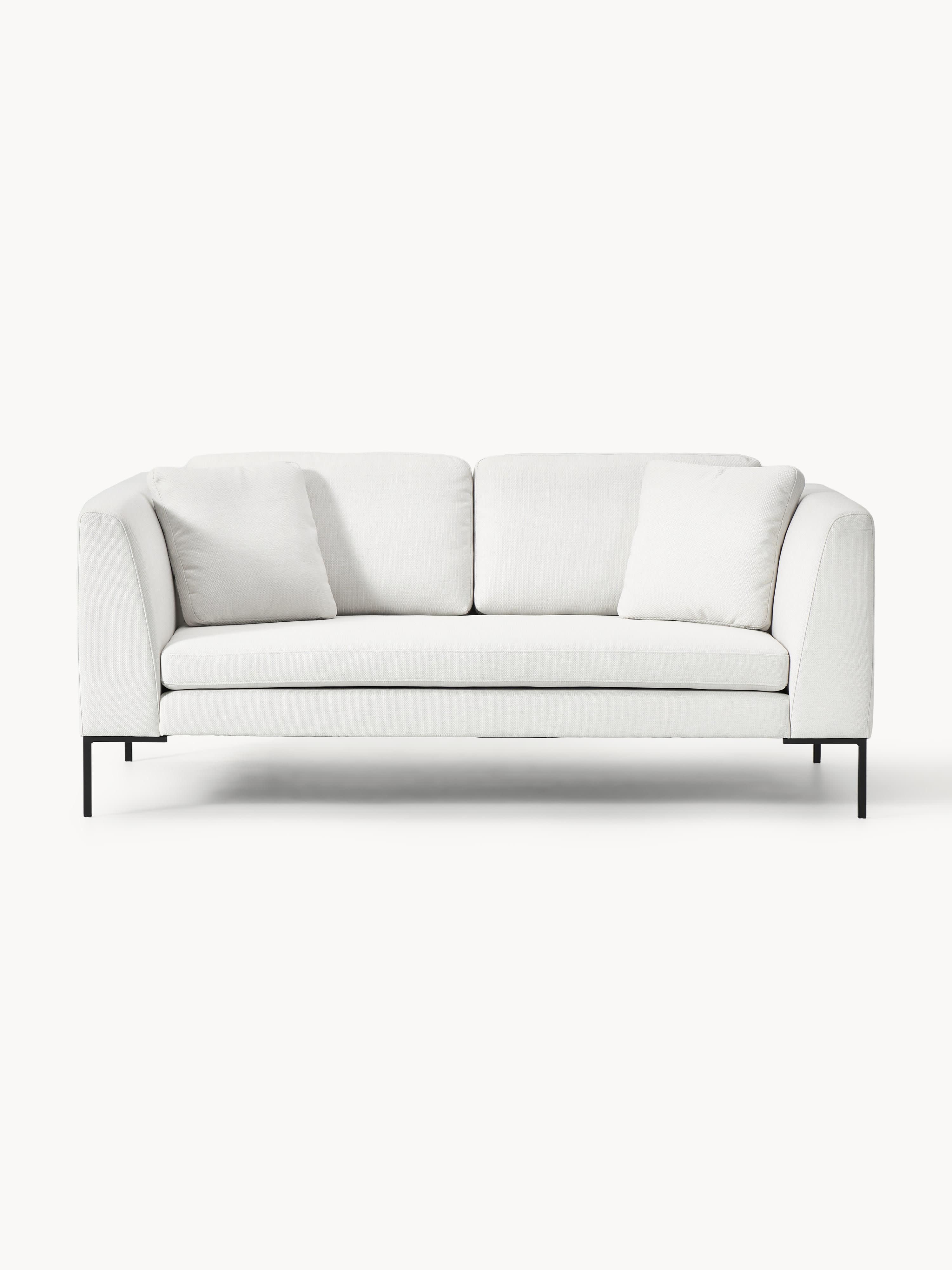 Sofa Emma (3-Sitzer) mit Metall-Füßen