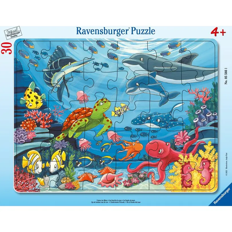 Puzzle 30-teilig Unten im Meer