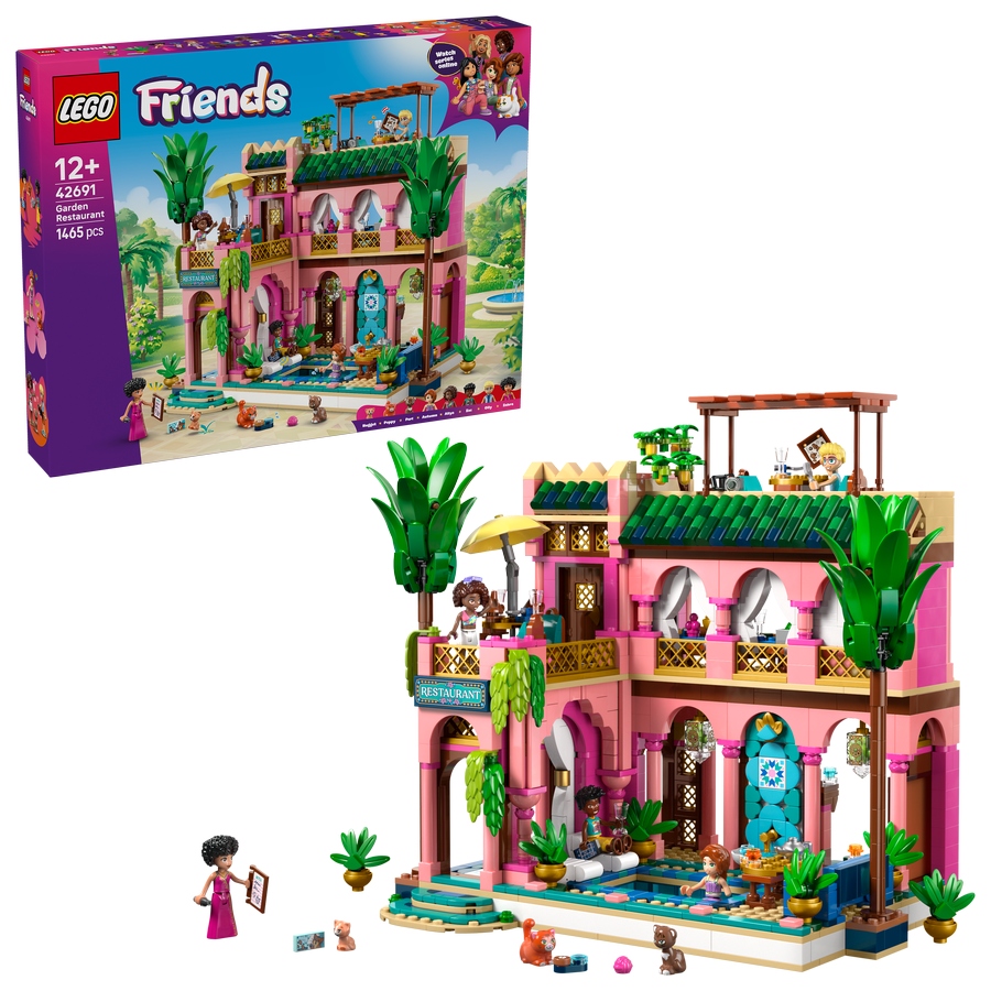 LEGO Friends 42691 Restauracja z ogrodem