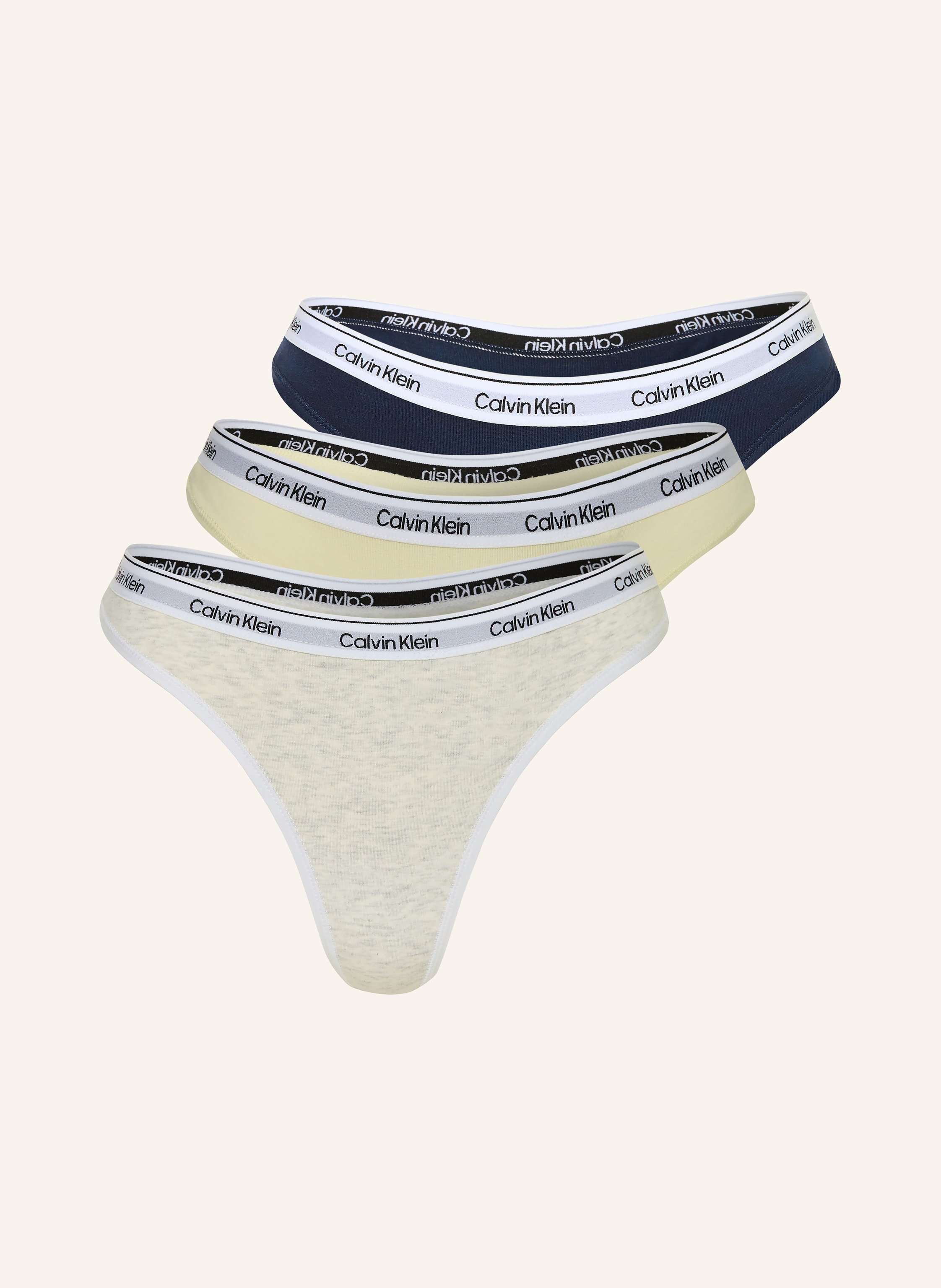 Calvin Klein 3er-Pack Strings ICON LOGO
