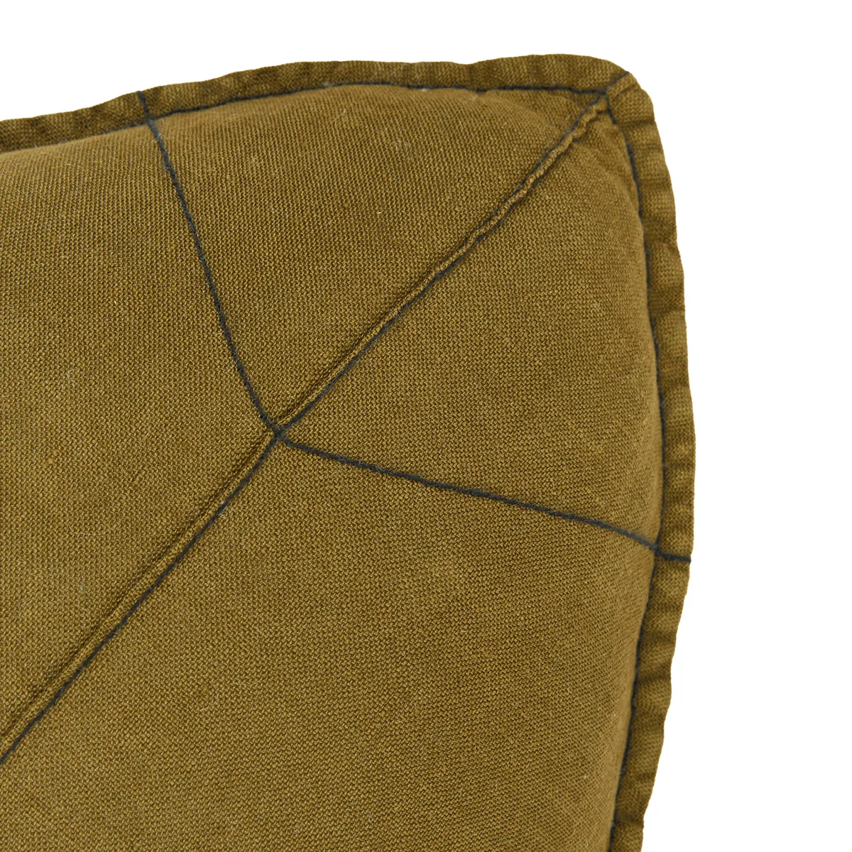 Nobodinoz - L1N0 Leaf Kissen, moss green