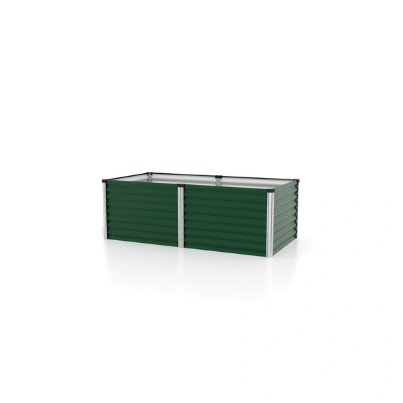 Hochbeet »Meta 630«, BxHxL: 96,17 x 63,2 x 187,68 cm, Zincalume/Aluminium