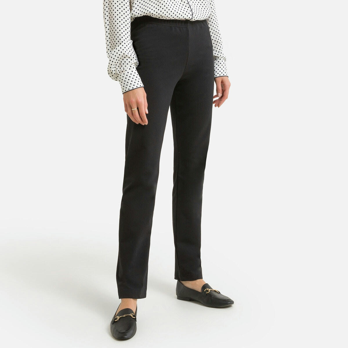 Caleçon droit molleton, coton stretch