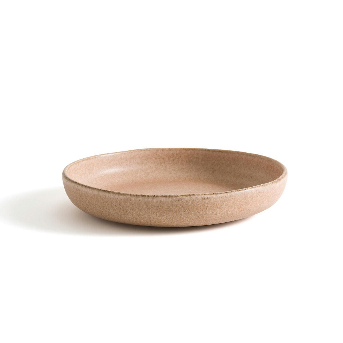 Lot de 4 assiettes à pâtes en grès, Gandra