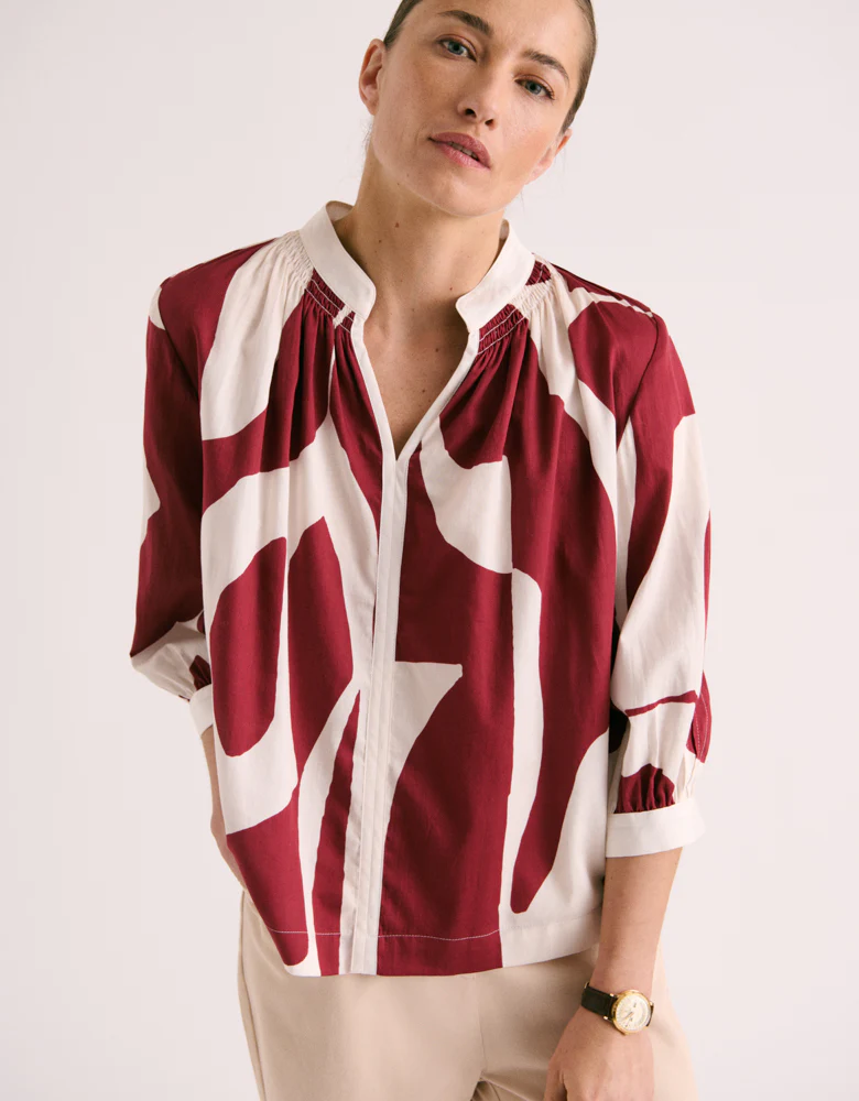 Blouse imprimée CHAGALL/88070/565