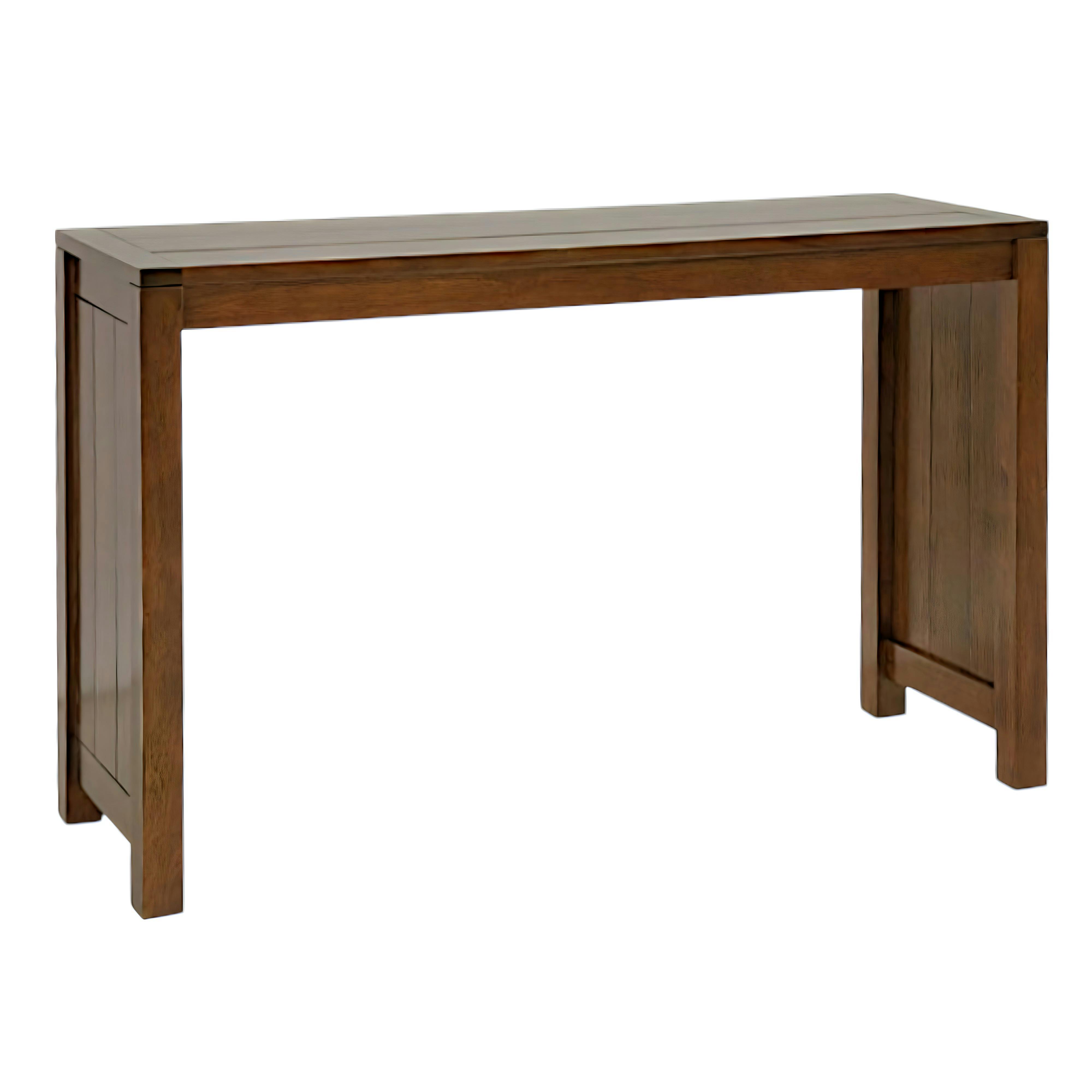 Console moderne bois hévéa 120cm ATTAN