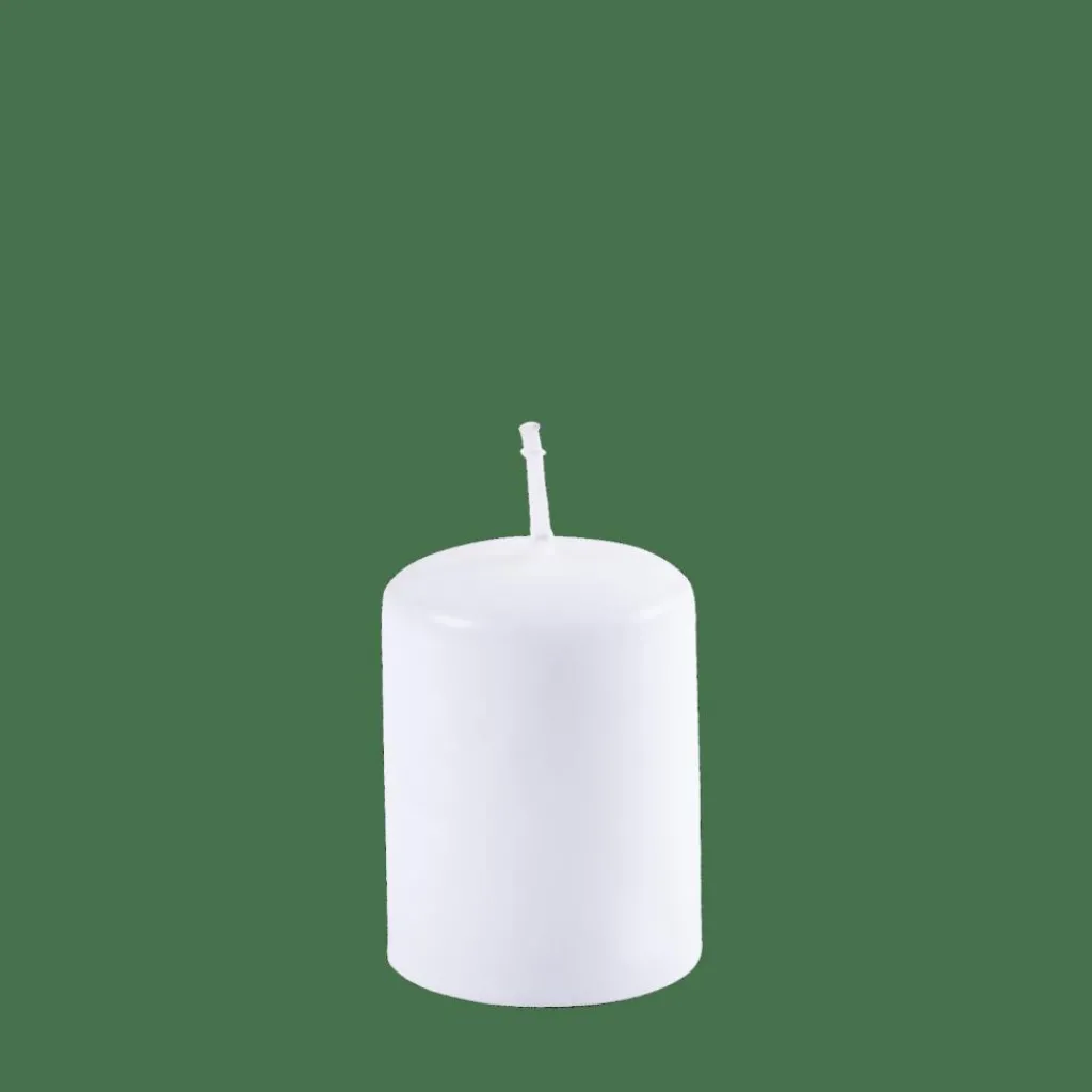 Bougies^CASA CILINDRO Bougie Cylindrique Blanc