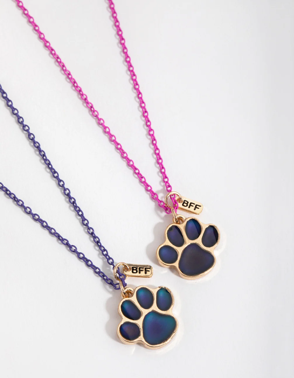 Kids Paw Mood Best Friend Necklace Pack