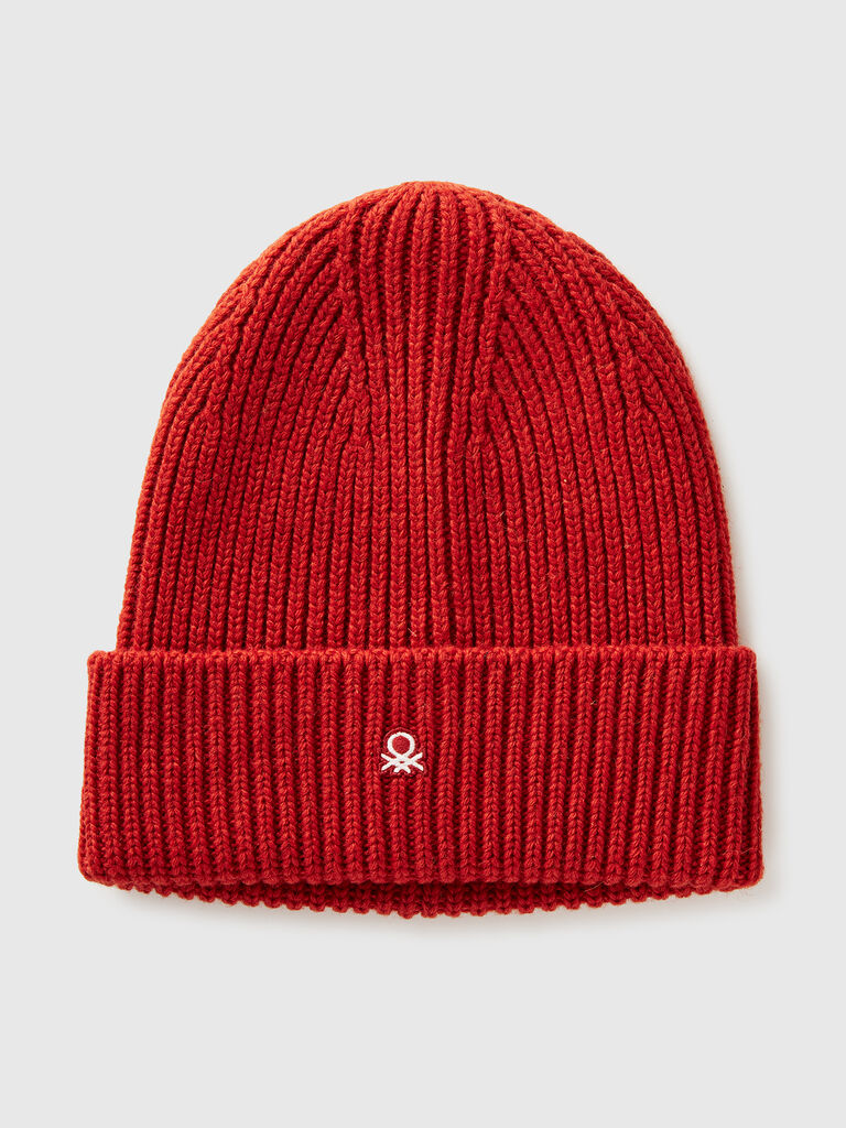 Wool blend hat