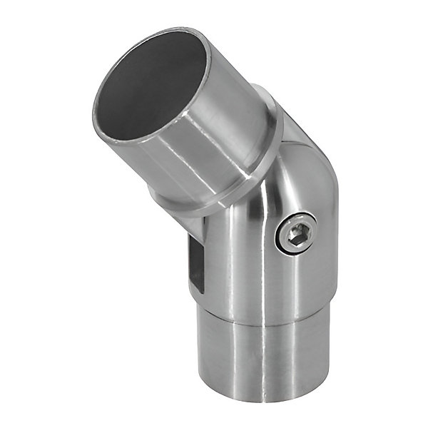 2 x Raccord orientable pour tube diam. 42,4 x 2 mm - Inox 304