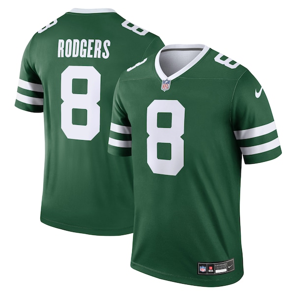 Aaron Rodgers New York Jets Nike Legend Jersey - Legacy Green