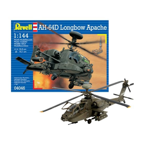 Revell AH-64D Longbow Apache Model Kit 1:144