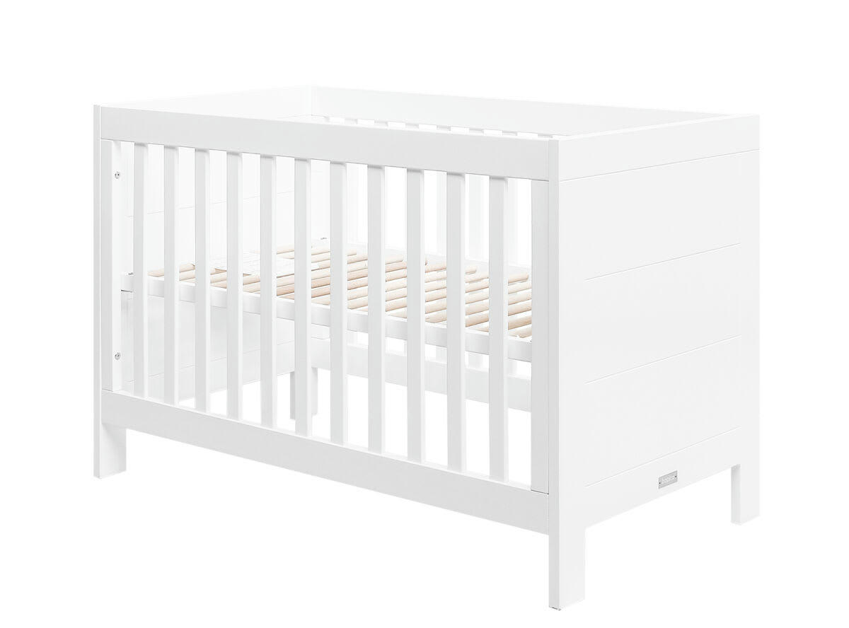 NOAH - Lit 60x120 en MDF blanc