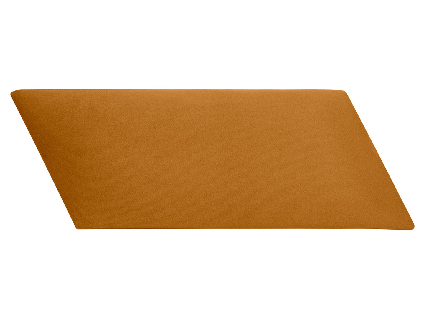 Panel tapicerowany równoległobok P 15x30 cm żółty