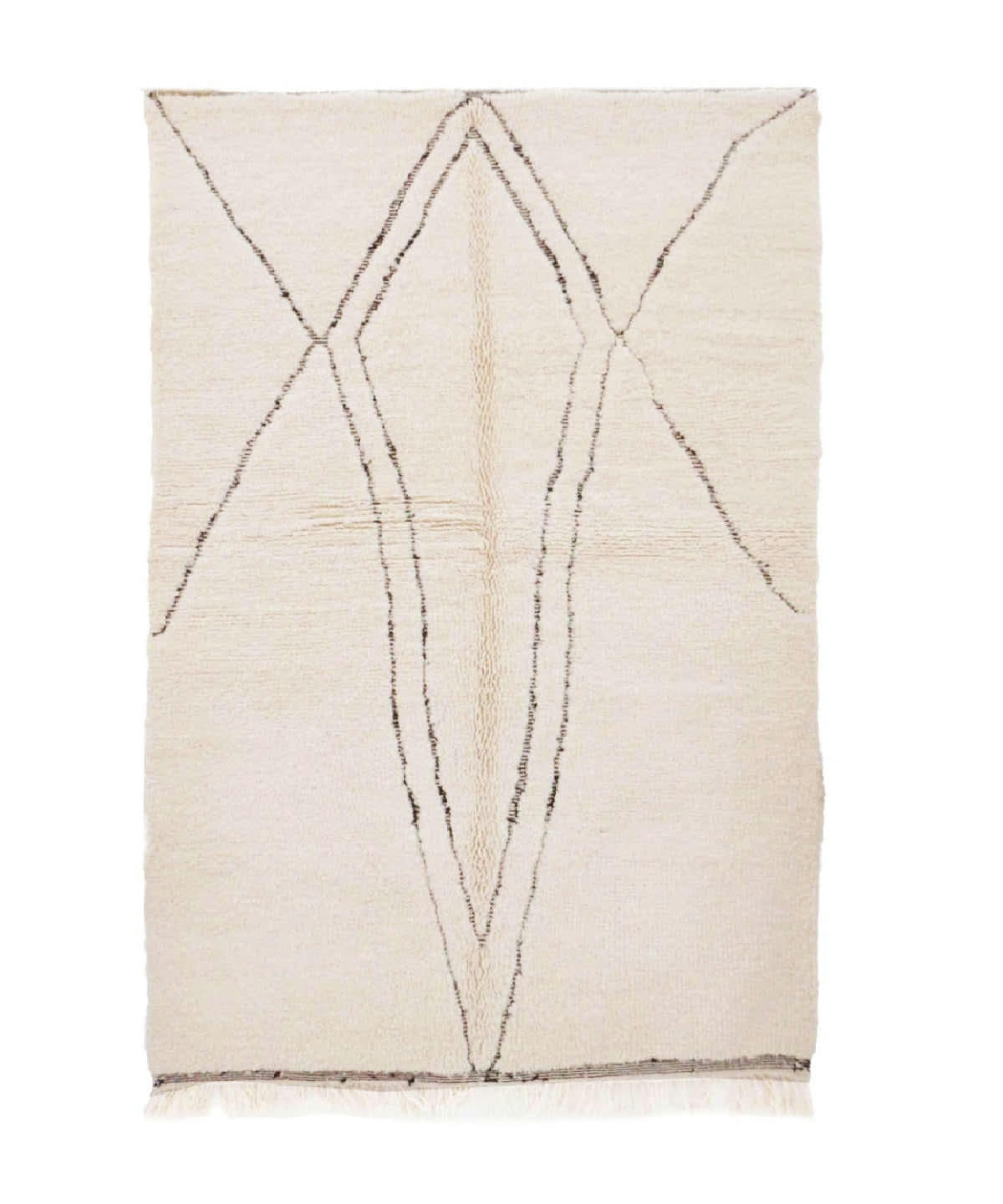 BERBERE - Tapis Berbere marocain pure laine 157x243