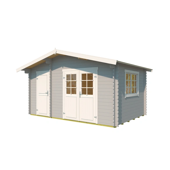 Gartenhaus »Keila«, BxHxT: 475,9 x 256,5 x 350 cm (Außenmaße inkl. Dachüberstand), Holz
