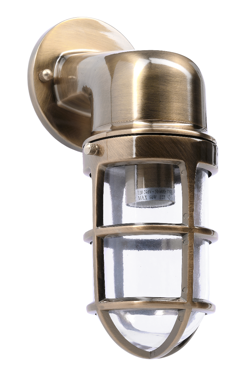 Kinkiet Factory Brass śr. 18x25cm