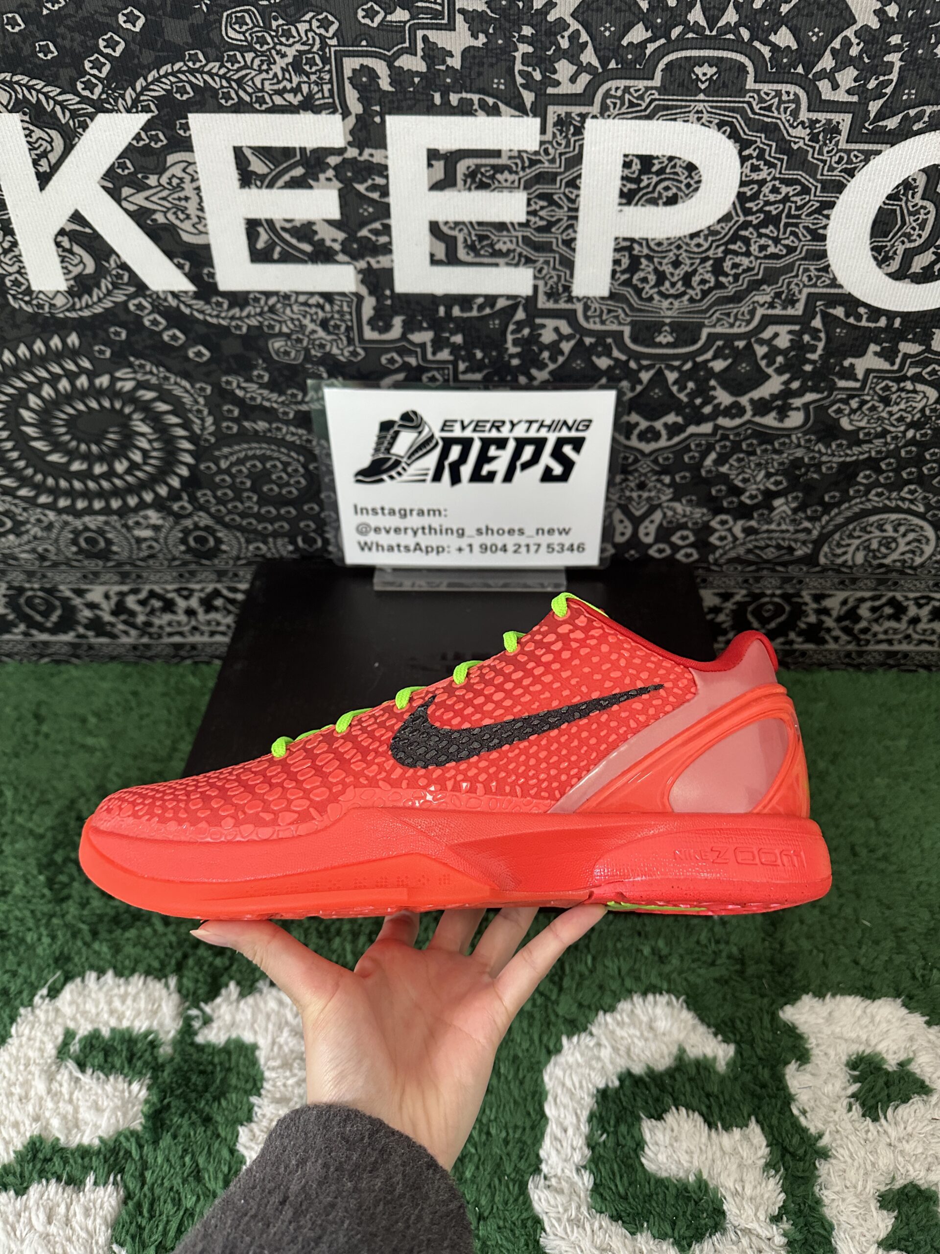 Nike Kobe 6 Protro Reverse Grinch