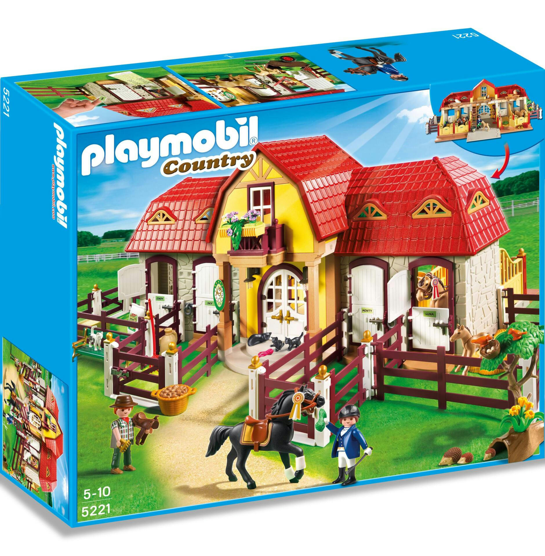 Playmobil Large Horse Farm with Paddock