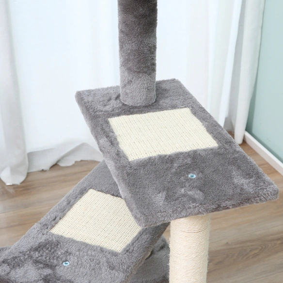 Kratzbaum, 48 cm, beige/grau