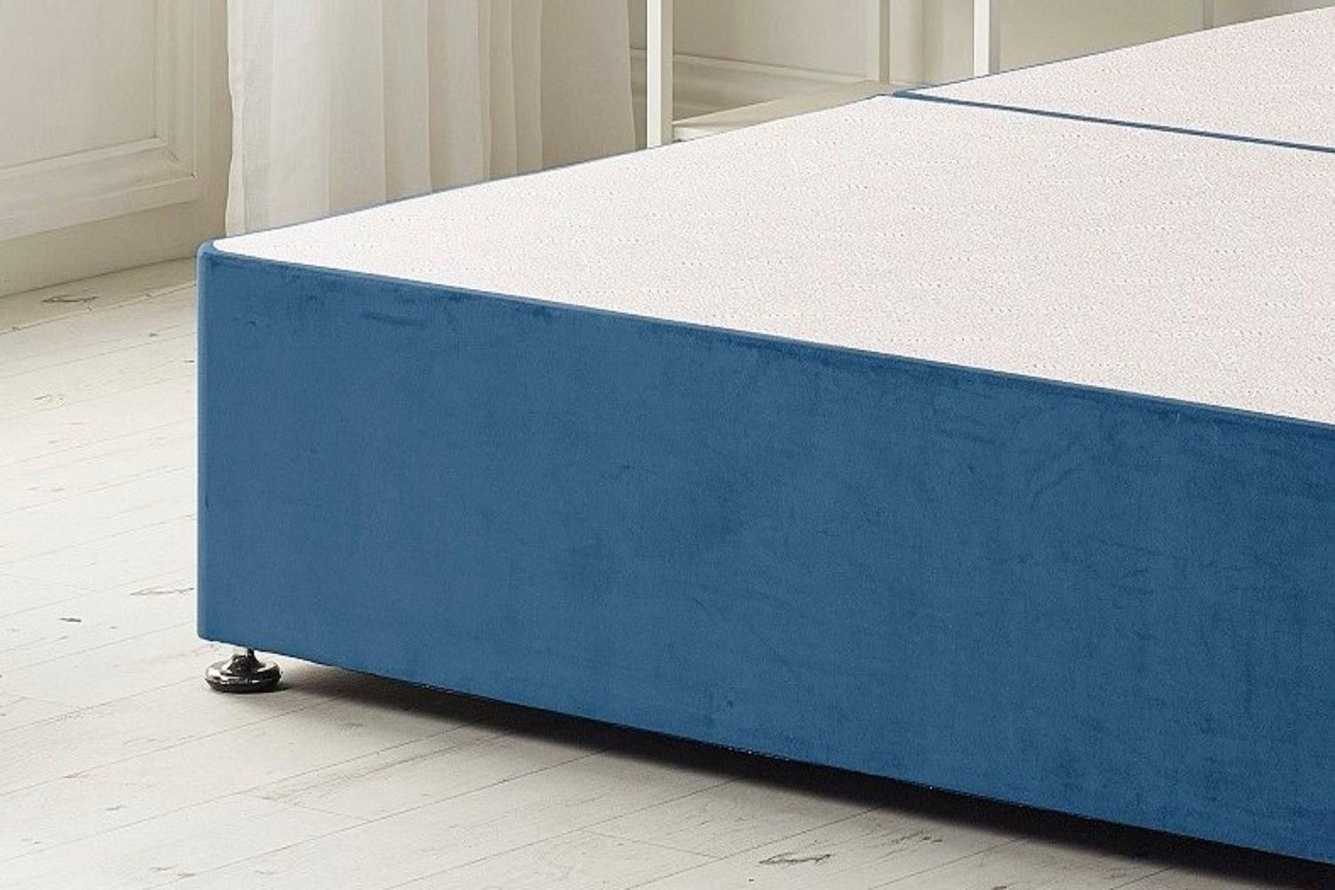 Somnior Premier Divan Bed Base With 4 Drawers and Headboard Plush