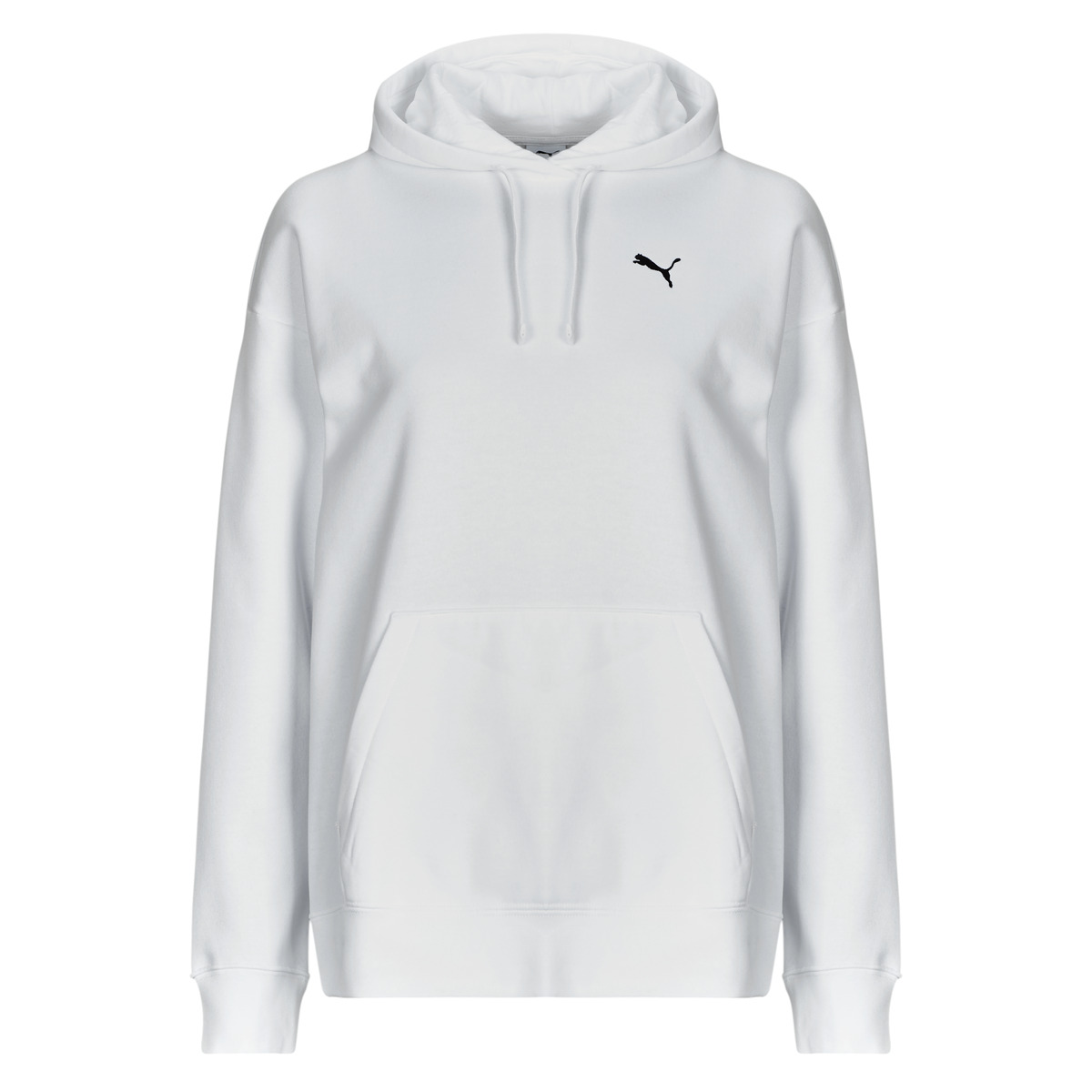 Puma - ESS Relaxed Hoodie FL - White