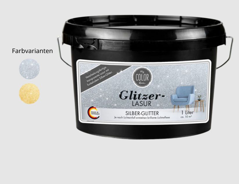 MCR Glitzer Lasur