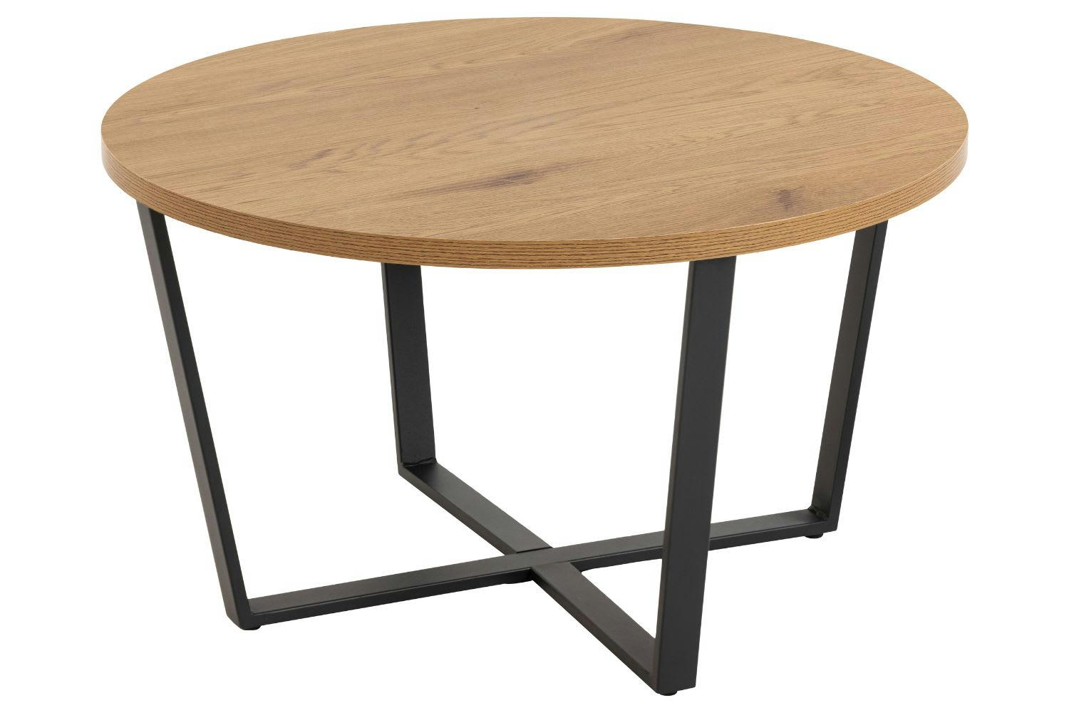HARLEM - Table basse ronde style industriel