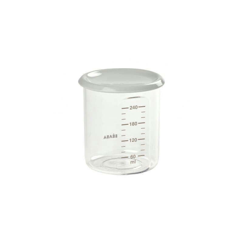 APPRENTISSAGE REPAS - Maxi portion en tritan 240 ml gris